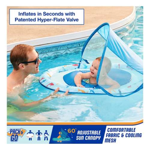 Swimways Sun Canopy Inflateable Baby Spring Float