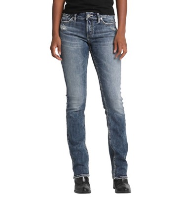 elyse slim boot silver jeans
