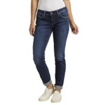 Women's Silver Jeans Co. Classic Slim Fit Boyfriend Ankle Jeans - Thumbnail 1 of 3