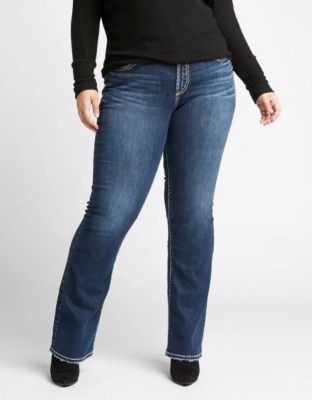 silver suki plus size jeans