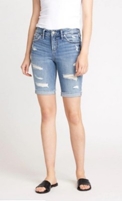 silver jeans bermuda shorts