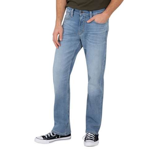 Men's Silver Jeans Co. Silver Authentic Relaxed Fit Straight Jeans ...