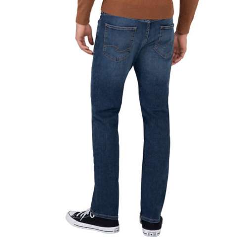 Men's Silver Jeans Co. Silver Authentic Slim Fit Tapered Jeans