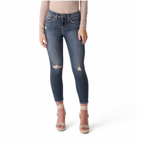 Women's Silver Jeans Co. Silver Avery Crop Slim Fit Skinny Jeans product image