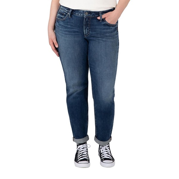 Women's Silver Jeans Plus Boyfriend Jeans product image
