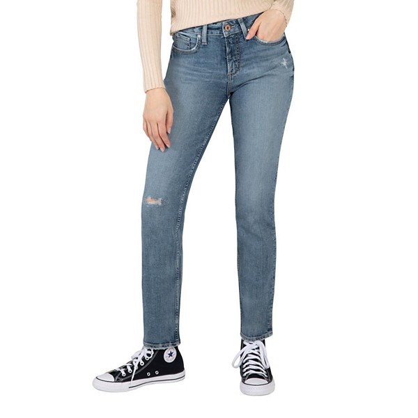 Women's Silver Jeans Co. Silver Avery Relaxed Fit Straight Jeans product image