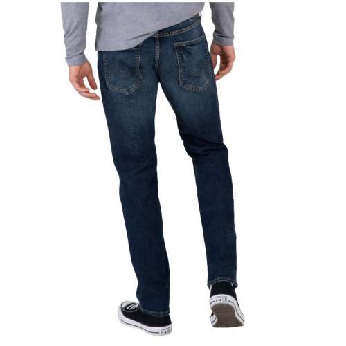 Men's Silver Jeans Co. Silver Eddie Relaxed Fit Straight Jeans ...