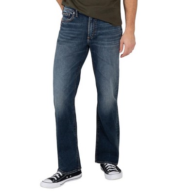 mens silver stretch jeans