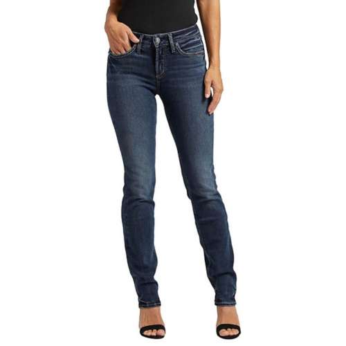 Women's Silver Jeans Co. Suki Curvy Straight Jeans | SCHEELS.com