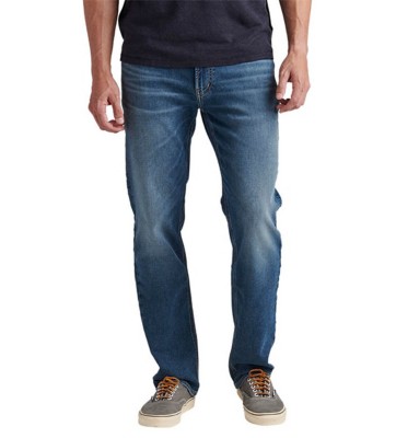 Men's Silver jeans lounge Co. The Relaxed Fit Straight Jeans