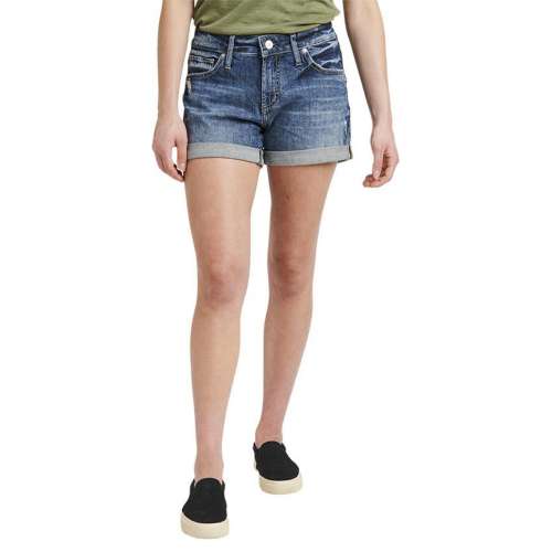 Women's Silver Jeans Co. Boyfriend Jean Shorts