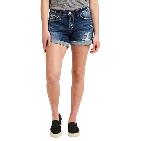 Women's Silver Jeans Co. Boyfriend Mid Rise Jean Shorts product image