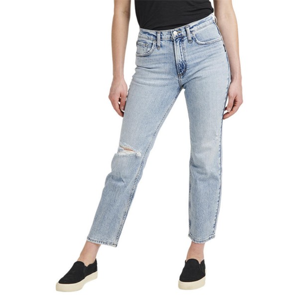 Women's Silver Jeans Co. Frisco Slim Fit Straight Jeans product image