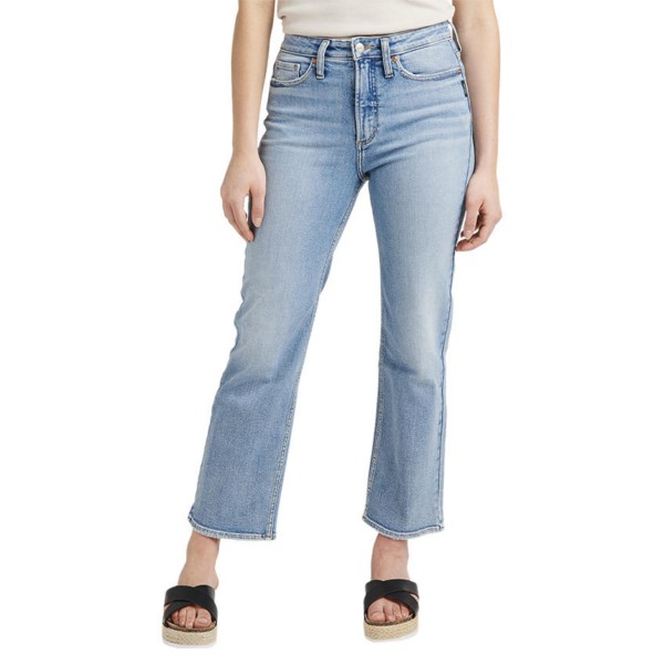 Women's Silver Jeans Co. Silver Eyes On Wide Relaxed Fit Straight Jeans product image