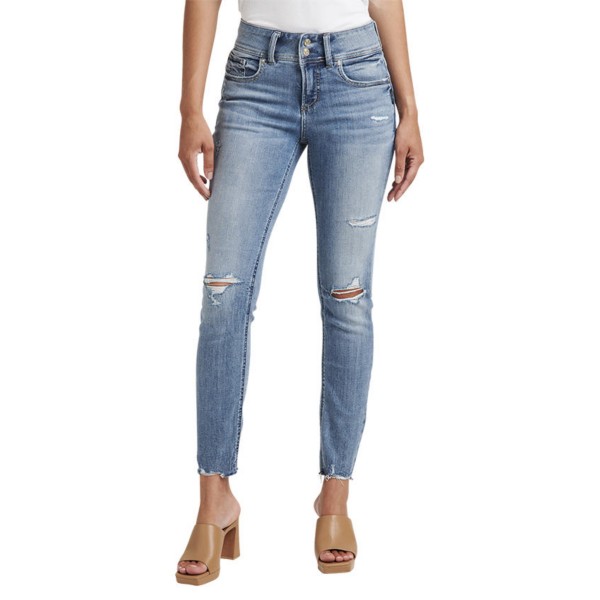 Women's Silver Jeans Co. Silver Suki Skinny Relaxed Fit Straight Jeans product image