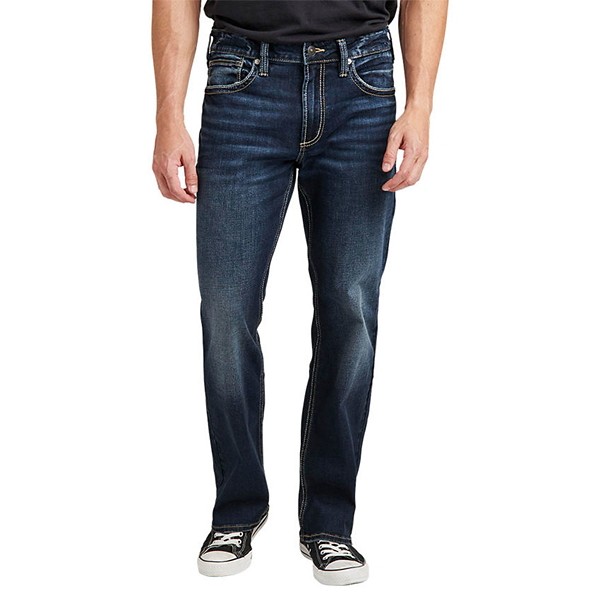 Men's Silver Jeans Co. Zac Powerflex Relaxed Fit Straight Jeans product image