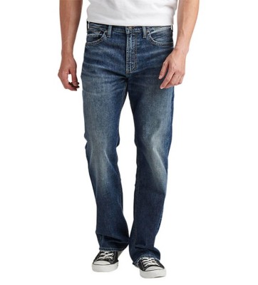 Men's Silver Jeans Co. Zac Heritage Wash Relaxed Fit Straight Jeans ...
