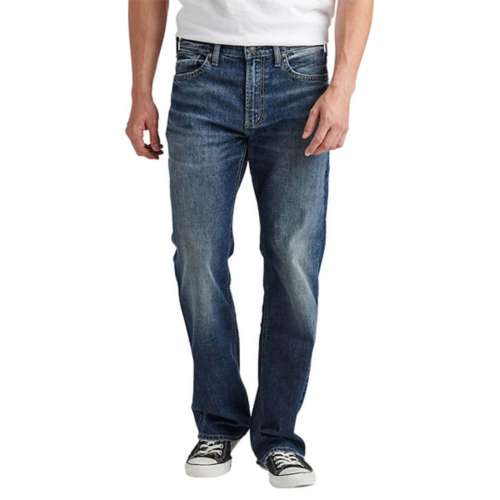 Men's Silver Jeans Co. Zac Heritage Wash Relaxed Fit Straight Jeans
