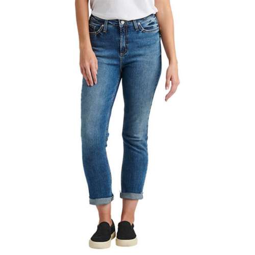 Women's Silver Jeans Co. Plus Curvy Girlfriend Jeans | TAMANHO EQUIVALENTE  A CALÇA JEANS | Hotelomega Sneakers Sale Online