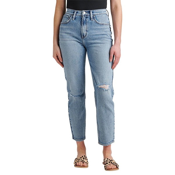 Women's Silver Jeans Co. Highly Desirable Plus Slim Fit Straight Jeans product image