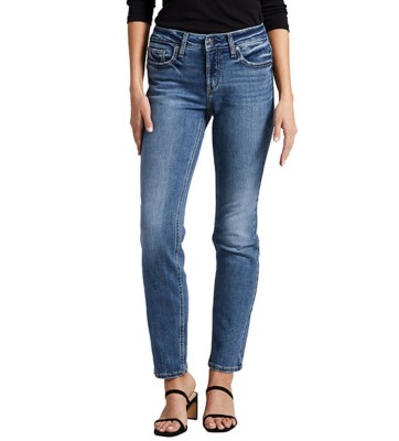 Women's Silver Jeans Co. Suki Curvy Straight Jeans | SCHEELS.com