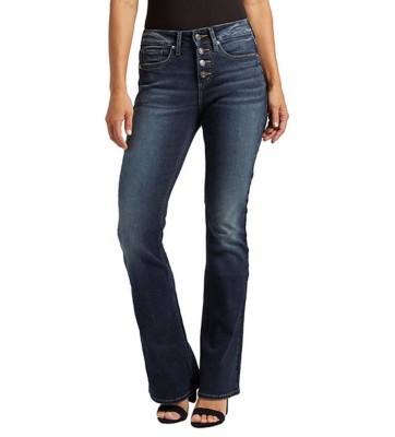 Women's Silver Jeans Co. Suki Button-Up Curvy Bootcut Jeans | SCHEELS.com