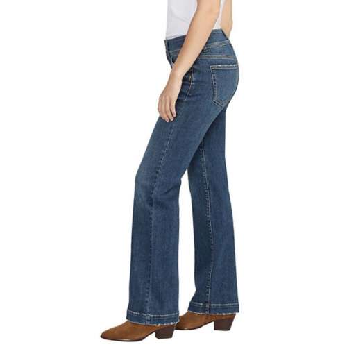 Women's Tiered Midi Smock Dress. Suki Trouser Curvy Straight Jeans