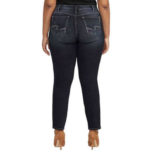 Women's Silver Jeans Co. Plus Size Suki Curvy Straight Jeans