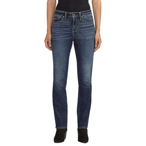 Women's Silver Jeans Co. Avery Curvy Straight Jeans