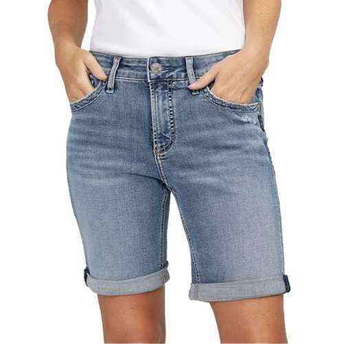 Women's Silver Jeans Co. Elyse Comfort Fit Bermuda Jean Shorts