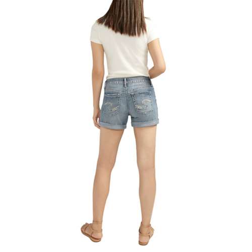 Women's Calvin Klein Inactive jeans Inactive jeans SKINNY nero denim. Luxe Stretch Jean Shorts
