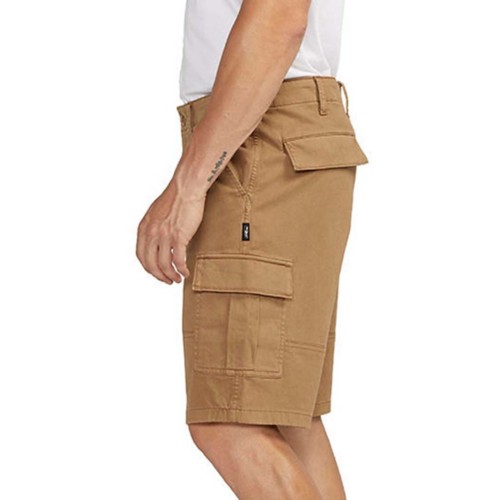 Men's Silver Jeans Co. Khaki Cargo Shorts - Primary Image