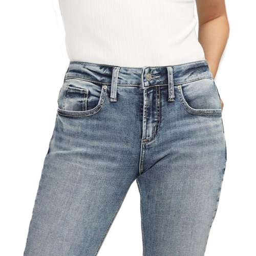 Women's Silver Jeans Co. Cuffed Slim Fit Boyfriend Jeans