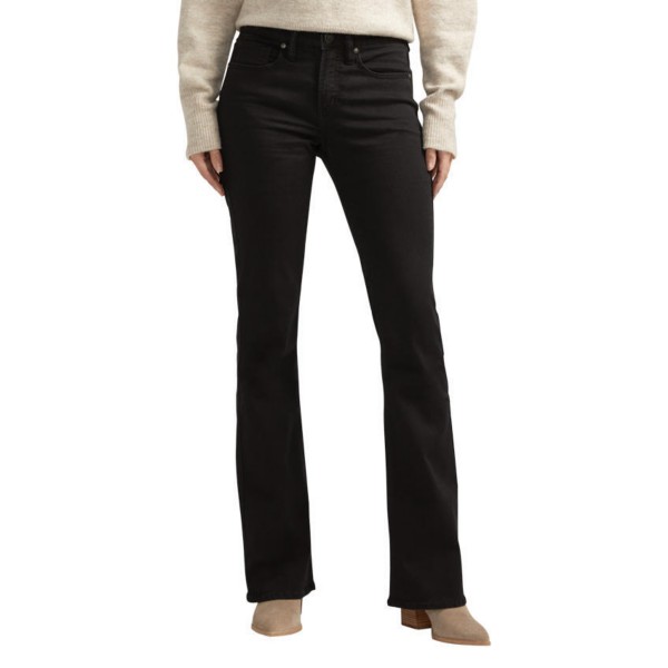 Women's Silver Jeans Co. Plus Size Suki Curvy Bootcut Jeans Black 14 33