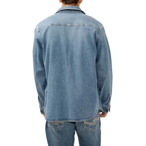 Men's Silver Jeans Co. Shacket Denim Jacket