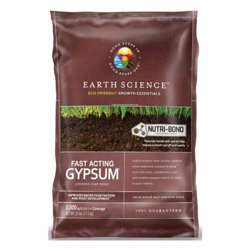 Earth Science Gypsum 5000 sq ft 25 lb