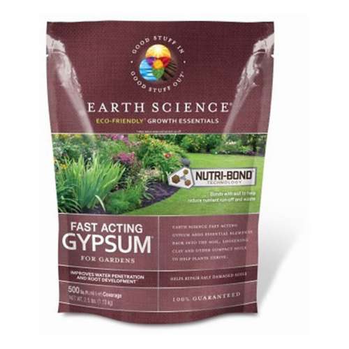 Earth Science Gypsum 500 sq ft 2.5 lbs
