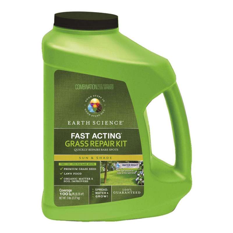 Earth Science 100 ft Sun or Shade Grass Repair Kit