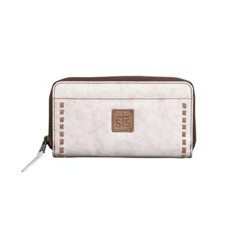 STS Ranchwear Cremello Chelsea Zip Wallet