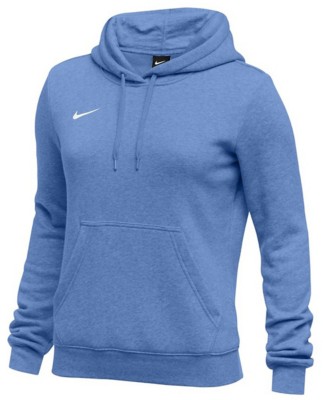 light blue nike fleece hoodie