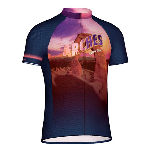 Men's Primal Arches Post Card Cycling Jersey product image