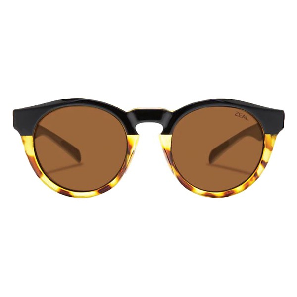 Photos - Sunglasses Zeal Optics Men's  Crowley Polarized  Black Tortoise/Copper Black Tortoise/Copper 68555911472 