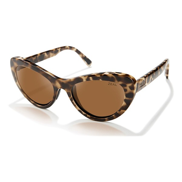 Men's Zeal Optics Mango Polarized Polarized Sunglasses Giraffe/Polarized Copper Lens