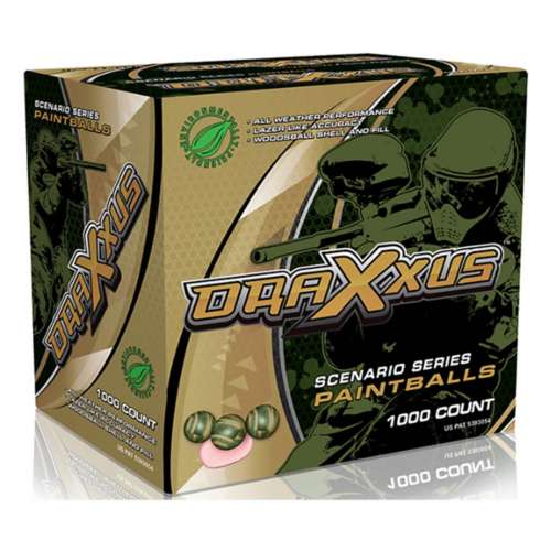 Draxxus Scenario Paintballs - 1000 Count