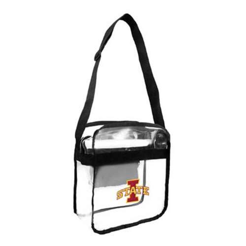 Little Earth Iowa State Cyclones Crossbody Clear Carryall Bag
