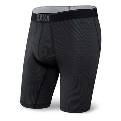 Saxx Quest 2.0 Print Performance Boxer Brief Fly SXBB71F Grey Mountain X Large