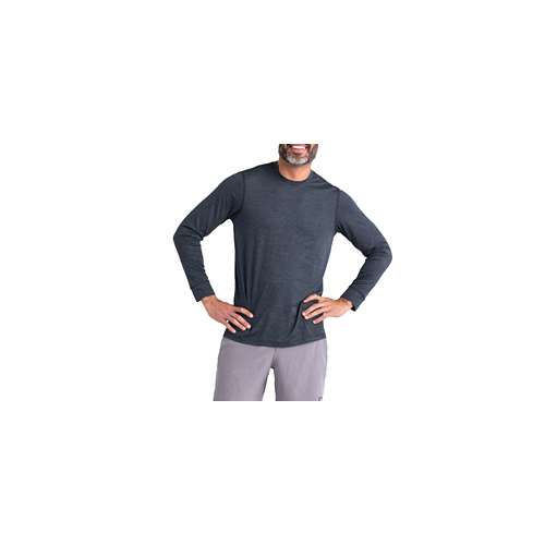 Men's SAXX DropTemp All Day Cooling Long Sleeve Swimming T-Shirt