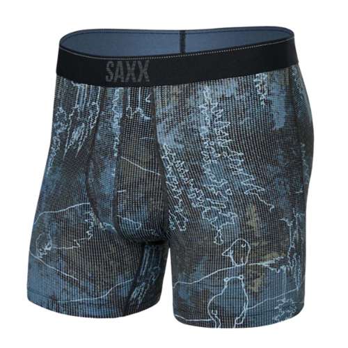 Saxx DropTemp Cooling Mesh Boxer Briefs - Men's