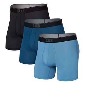 2UNDR Swing Shift Boxer Brief 3 Pack, Black/Grey/Navy, Small : :  Clothing, Shoes & Accessories