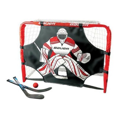 Bauer Mini Deluxe Knee Hockey Goal Set